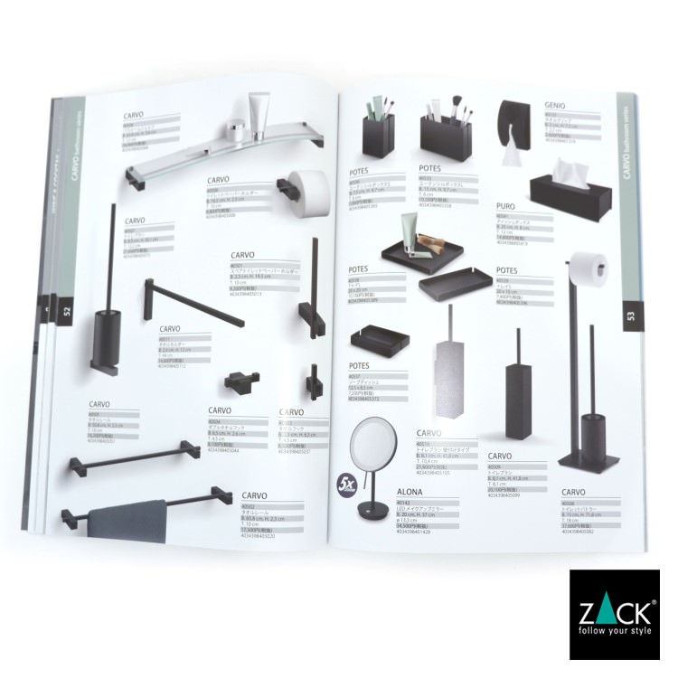 大きな取引 Zack 22 総合カタログ 日本語表記 メール便 日本語版 商品カタログ 冊子 ステンレス おしゃれ かっこいい 上質 高級 機能美 ホテルライク 男前インテリア インダストリアル ドイツ デザイナーズ 在庫有り Greatblackspeakers Com