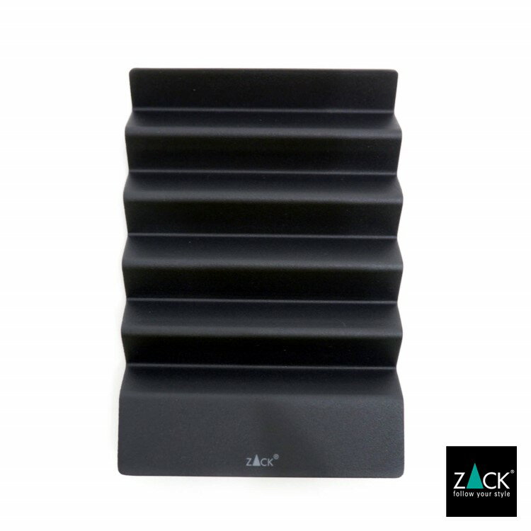 ソープディッシュ マットブラック｜ZACK 40562 OPETA ソープトレー ソープホルダー 石鹸トレイ ベローズ スクエア ステンレス おしゃれ 雑貨 かっこいい 上質 高級 ホテルライク ドイツ デザイナーズ [在庫有り]