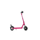 【特定小型原動機付自転車】電動キックボード RICHBIT ES1 Pro(ビビッドピンク)※台数限定|免許不要 ヘルメット不要 緑色速度灯 スクーター 特定小...