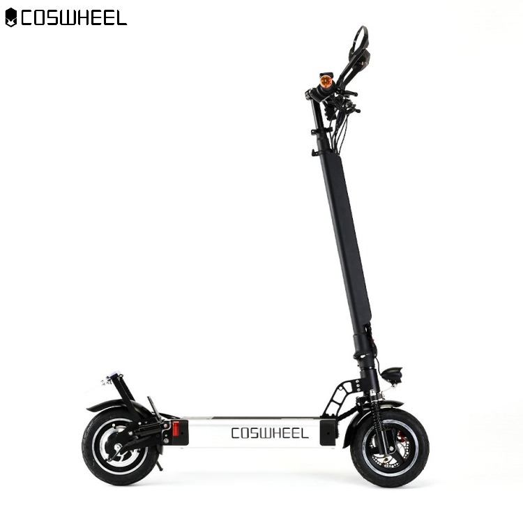 サスペンション完備 電動 自転車 エコ スマートバイク コンパクト 公道仕様 車載ok 密避け通勤 街乗り 通勤 通学 配達 デリバリー Ev 電動スクーター 原付 電動キックボード 2way乗り 人気海外一番 送料無料 コスウェル Scooter Coswheel シルバー 原動機付自転車 沖縄と