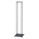 ●IRON STAND アイアンスタンド 18□120H |CLAY クレイ BLACK 大型200 530-089-800 インテリア雑貨 沖縄・離島は船便 ...