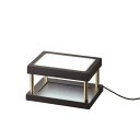 Lighting Table Altar ライティングテーブルオルター 21L15W11H |CLAY クレイ BLACK 670-251-802 インテリア雑...
