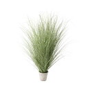 スプレンディッド グラスポット H130cm W140cm|GLA-1526 アーティフィシャルグリーン 人工観葉植物 鉢付きグリーン 造花 おしゃれ 上質 上...