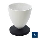 WHITE BLACK POT L ホワイト&ブラック ポットL|横浜ディスプレイミュージアム PED-0063 インテリア雑貨 インテリア 雑貨 小物 ガーデ...