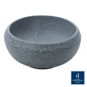 LOW DROP ROUND POT ドロップラウンドポット|横浜ディスプレイミュージアム PED-0071 インテリア雑貨 インテリア 雑貨 小物 ガーデニン...