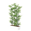 青竹 パーテーション W100×D50×H180cm|TK91662 アーティフィシャルグリーン 人工観葉植物 鉢付きグリーン 造花 おしゃれ 上質 上品 高級...