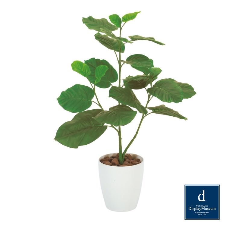 ウンベラータ 80cm｜GLPA-079 アーティフィシャルグリーン 人工観葉植物 鉢付きグリーン 造花 おしゃれ..