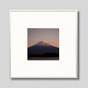 IGREBOW 夕日に赤く染まる富士山 ビッグサイズ|アイグレボウ インテリアフォト ピクチャーアート 写真 スタイリッシュ モダン モノクローム モノクロ