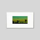 IGREBOW ニューカレドニア 夕暮れの海とヤシの木|アイグレボウ インテリアフォト ピクチャーアート 写真 スタイリッシュ モダン カラー写真 カラーピクチ...