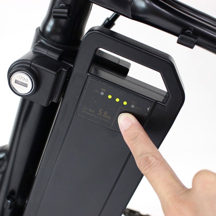 [電動アシスト自転車] ACTIVE PLUS アクティブプラス｜ノーパンク電動アシスト FDB20EB マットブラック MG-AP20EBN 送料無料 北海道・沖縄と離島別途送料