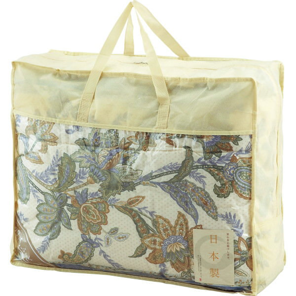 日本製 ダウン85％入肌掛ふとん ブルー｜布団 掛布団 寝具 のし対応 ラッピング対応 個包装 選べる 包..