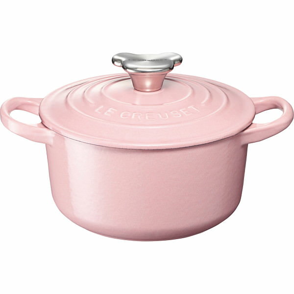 ルクルーゼ 鋳物ホーロー鍋 ル・クルーゼ ココット・ロンド 14cm ベアーツマミ シェルピンク｜Le Creuset ルクルーゼ 両手鍋 鍋 鋳物 ホーロー鍋 キッチン キッチンツール のし対応 ラッピング対応 個包装 選べる 包装紙 ご自宅用 プレゼント 贈り物 ギフト 贈答用 カタログギフト 送料無料