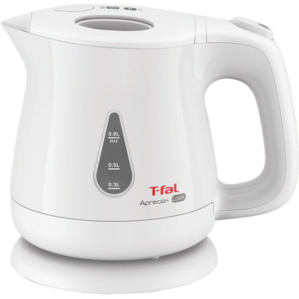 ティファール アプレシア・プラスロック 0.8L 白｜Tefal 電気ケトル 卓上ケトル 卓上 ケトル やかん キッチン キッチンツール 家電 のし対応 ラッピング対応 個包装 選べる 包装紙 おまとめ注…