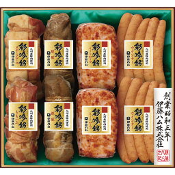 伊藤ハム 国産豚肉使用 彩吟銘ギフト｜ハム ロースハム セット お肉 食品 ご自宅用 プレゼント 贈り物 ギフト 贈答用 高級贈答品 カタログギフト 送料無料