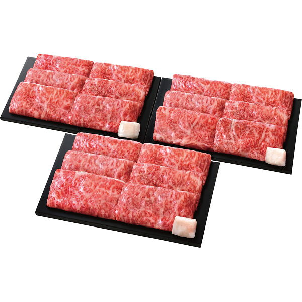 ビザインショップの銀座吉澤 松阪牛すき焼きステーキセット 計2.6kg｜和牛 国産牛 牛肉 セット 詰め合わせ 食品 ご自宅用 プレゼント 贈り物 ギフト 贈答用 高級贈答品 カタログギフト 送料無料｜アングル3