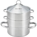 菰田欣也 飲茶蒸し鍋(16cm3段|キッチンツール キッチン のし対応 ラッピング対応 個包装 選べる 包装紙 おまとめ注文 ご自宅用 プレゼント 贈り物 ギフ...