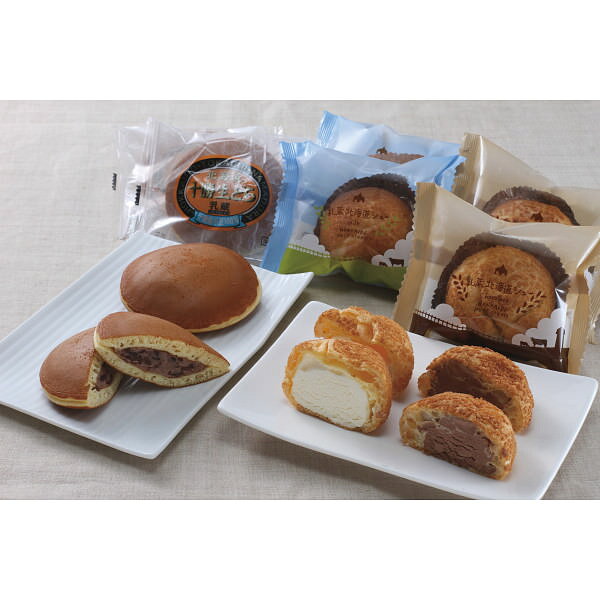 乳蔵 北海道十勝生どら＆シュー｜シュークリーム スイーツ デザート セット 詰め合わせ 食品 ご自宅用 プレゼント 贈り物 ギフト 贈答用 高級贈答品 カタログギフト 送料無料 besign-10015917 ビザインショップ サンプル画像2