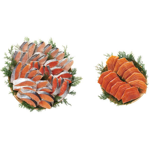 鮭三昧セット｜セット 詰め合わせ 魚介 食品 ご自宅用 プレゼント 贈り物 ギフト 贈答用 高級贈答品 カタログギフト 送料無料