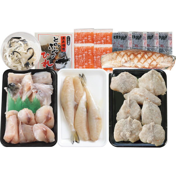 ふくの詰合せ|フグ 河豚 セット 詰め合わせ 食品 ご自宅用 プレゼント 贈り物 ギフト 贈答用 高級贈答品 カタログギフト 送料無料