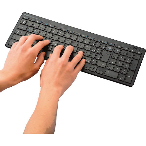 エレコム ワイヤレスコンパクトキーボード パンタグラフ式 薄型 ブラック｜キーボード PC 周辺機器 家電 のし対応 ラッピング対応 個包装 選べる 包装紙 おまとめ注文 ご自宅用 プレゼント 贈り物 ギフト 贈答用 カタログギフト 送料無料