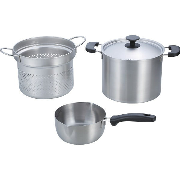 樂天商城 - コンテント パスタポット(22cm)＆行平鍋(16cm)｜鍋 セット キッチンツール ご自宅用 プレゼント 贈り物 ギフト 贈答用 高級贈答品 カタログギフト 送料無料