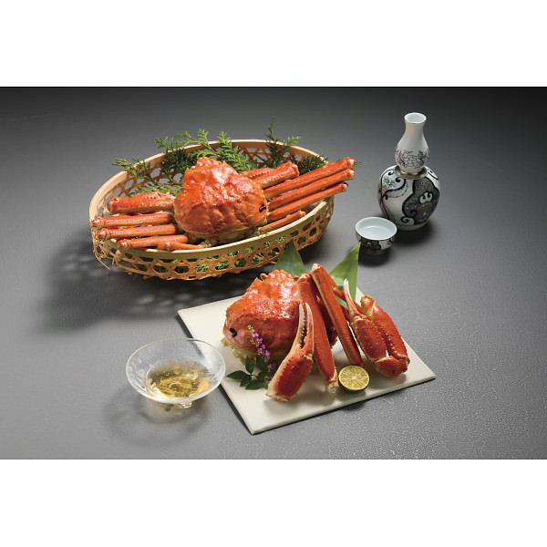 ボイルずわいがに姿4尾(計1.9kg)｜魚介 セット 詰め合わせ 食品 ご自宅用 プレゼント 贈り物 ギフト 贈答用 高級贈答品 カタログギフト 送料無料 besign-10018358 ビザインショップ サンプル画像2