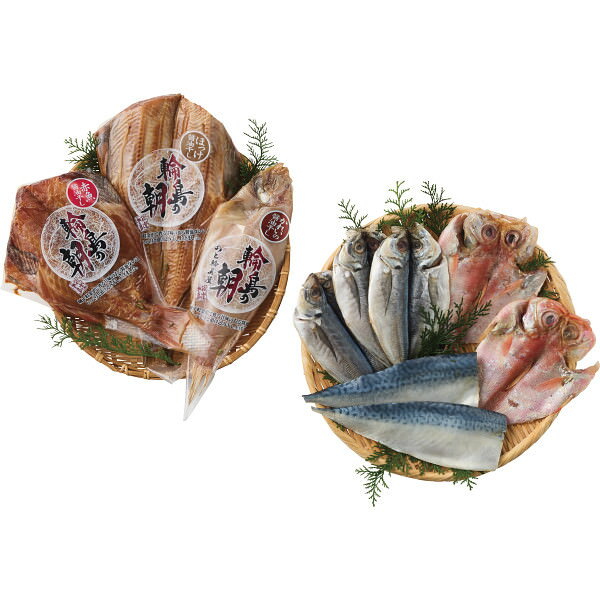 Other - わじまの朝干物セット(6種10枚)｜干物 魚介 セット 詰め合わせ 食品 ご自宅用 プレゼント 贈り物 ギフト 贈答用 高級贈答品 カタログギフト 送料無料