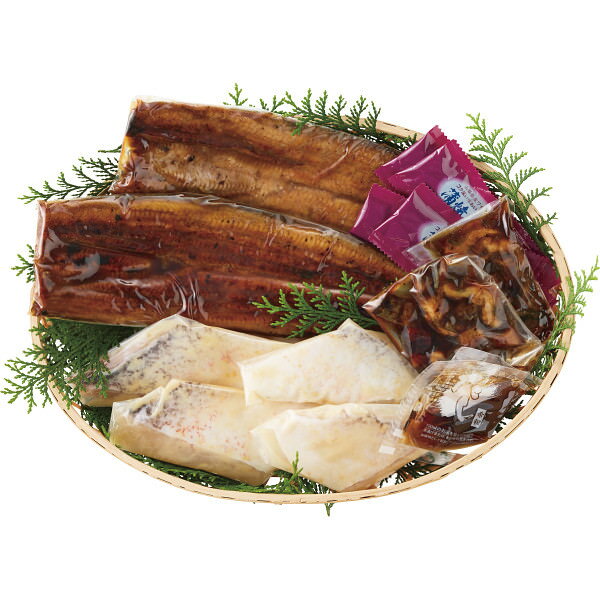 温泉ワインうなぎ蒲焼・刻み＆西京漬紅白甘鯛セット｜魚介 セット 詰め合わせ 食品 ご自宅用 プレゼント 贈り物 ギフト 贈答用 高級贈答品 カタログギフト 送料無料