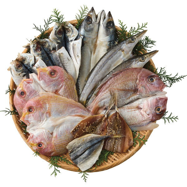 Other - 2種類の鯛入り干物6種詰合せ｜干物 魚介 セット 詰め合わせ 食品 ご自宅用 プレゼント 贈り物 ギフト 贈答用 高級贈答品 カタログギフト 送料無料