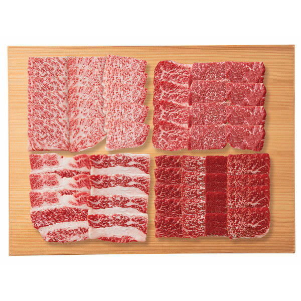 樂天商城 - 東北産黒毛和牛 焼肉セット(計920g)｜お肉 牛肉 セット 詰め合わせ 食品 ご自宅用 プレゼント 贈り物 ギフト 贈答用 高級贈答品 カタログギフト 送料無料