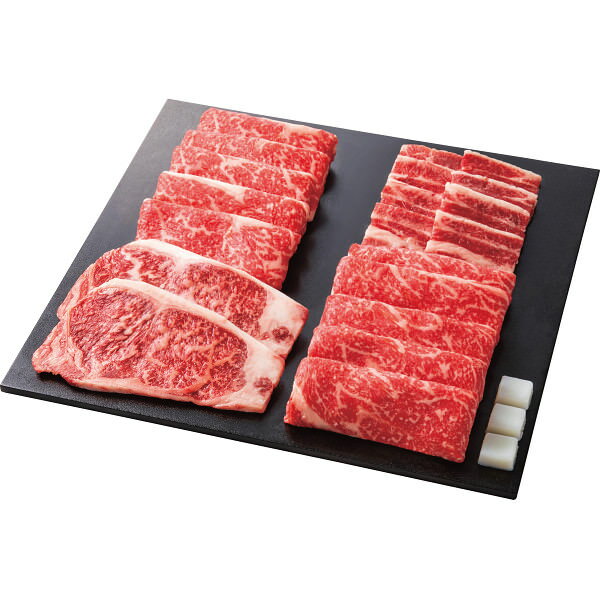 Rakuten - 青葉牛三昧セット(計1.11kg)｜お肉 牛肉 セット 詰め合わせ 食品 ご自宅用 プレゼント 贈り物 ギフト 贈答用 高級贈答品 カタログギフト 送料無料