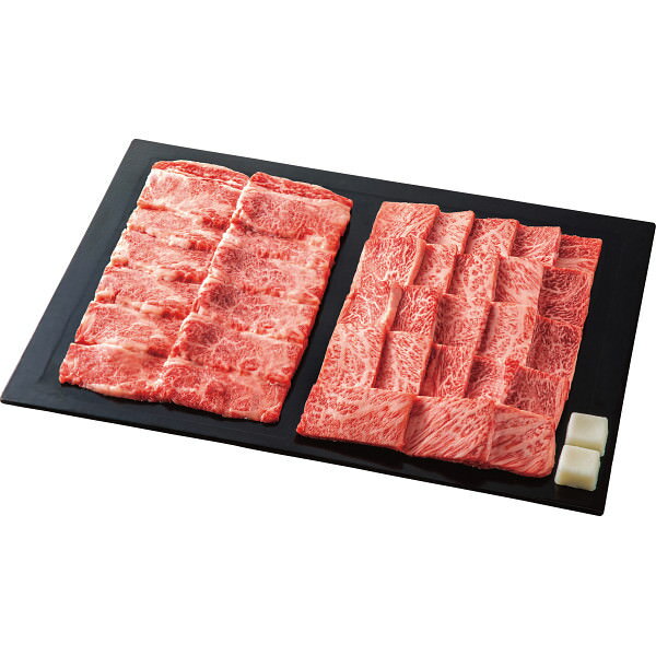 Set, Assortment - 東北産黒毛和牛 肩ロース・バラ 焼肉用(計680g)｜お肉 牛肉 セット 詰め合わせ 食品 ご自宅用 プレゼント 贈り物 ギフト 贈答用 高級贈答品 カタログギフト 送料無料