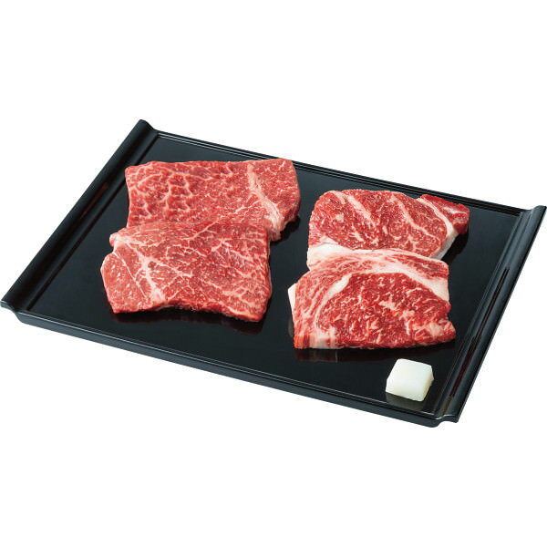 樂天商城 - 青葉牛 モモ・ロース ステーキ味くらべ(計410g)｜お肉 牛肉 セット 詰め合わせ 食品 ご自宅用 プレゼント 贈り物 ギフト 贈答用 高級贈答品 カタログギフト 送料無料