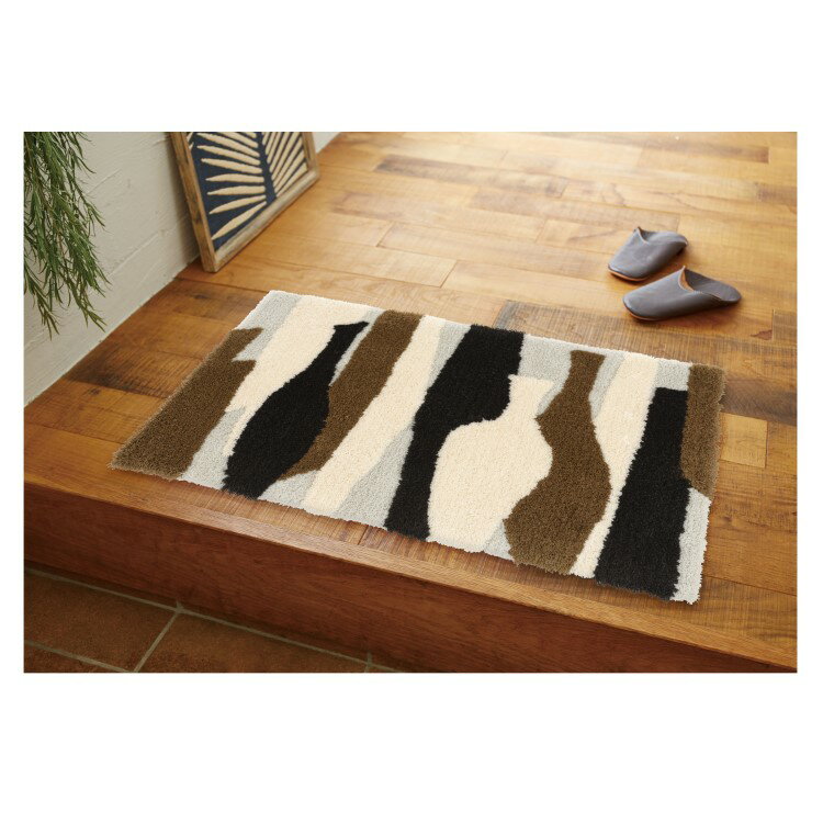 50×80cm マット Fixed Size Mat 5018 防ダニ ウォッシャブル(水洗いOK) 防滑加工|おしゃれ 雑貨 かわいい ナチュラル 上質 高級 ホテルライク エレガント インテリア インダストリアル デザイナーズ