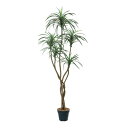 ユッカポット 156cm|グリーン アーティフィシャルグリーン 人工観葉植物 人工樹木 簡易鉢付きグリーン グリーン 造花 おしゃれ 上質 上品 高級 ゴージャ...