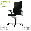 ON ハイバックアームチェア|Wilkhahn ウィルクハーン ブラック 175/7 3Dメッシュ ソフトキャスター オフィスチェア タスクチェア パソコンチェ...