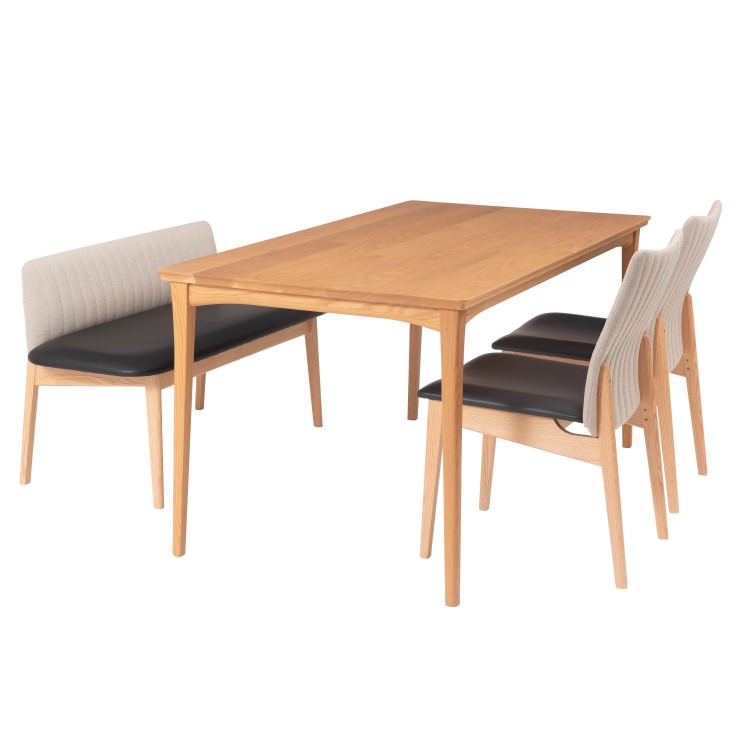 背付ベンチ(W118)|東谷 AZUMAYA デザイン家具 チェア ナチュラル 大型S インテリア リビング ダイニング 家具 モダン デザイン ナチュラル デザインファニチャー ベンチ ダイニングベンチ 長椅子 イス ローバック アームレス 肘なし 肘掛けなし 木脚 合皮 レザー [2]