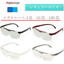 Megane Loupe(メガネルーペ)　各4色　1.6倍・1.85倍　ソフトケース付き