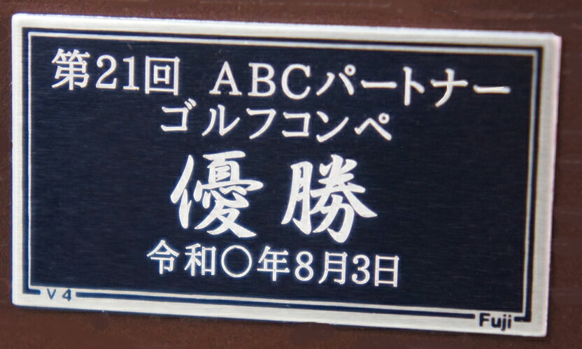 修正用文字入プレート（プレート再製作依頼で規定該当のお客様のみ）P-M