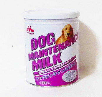 商品説明 成犬・シニア犬の健康のために特別に調製されたミルク。 乳糖を調整し、おなかの健康をサポートする動物用ビフィズス生菌とミルクオリゴ糖を配合。 商品内容 内容量／本体280g 原材料／乳たん白質、デキストリン、動物性脂肪、脱脂粉乳、植物性油脂、食物繊維、ブドウ糖、動物用ビフィズス生菌、乾燥酵母、コンドロイチン硫酸、グルコサミン、メチオニン、L-アルギニン、L-シスチン、L-カルニチン、ミルクオリゴ糖、pH調整剤、乳化剤、ビタミン類（A, D, E, B1, B2, B6, B12, C, パントテン酸, ナイアシン, 葉酸, ビオチン, コリン, β-カロテン）、ミネラル類（Ca, P, K, Cl, Mg, Fe, Cu, Mn, Zn, I, Se）、イノシトール、ヌクレオチド、香料（バター, ミルククリーム） ご使用方法 仔犬には、できれば少なくとも生後2日目までは母乳を与えてください。初乳は、特別な栄養を与えるだけでなく、免疫のためにも大変重要です。 ご使用上の注意 ●ペットに異常が表れたときは、ご使用をおやめください。そのままご使用を続けますと、症状を悪化させることがありますのでかかりつけの獣医師等にご相談されることをおすすめします。 ●投薬中のペットや疾病中のペットにご使用される場合は、かかりつけの獣医師等にご相談の上、お与え下さい。 ●乳幼児の手の届かないところに保管して下さい。 ●直射日光の当たる場所、極端に高温や低温になる場所には保管しないで下さい。 ●その他、本商品の使用上の注意をよく読んでお取り扱い下さい。 ショップ在庫及び納期 お取り寄せ商品となりますので、弊社商品発送まで3〜5営業日程度頂きます。また、メーカーに在庫が無い場合など、さらにお時間を頂く場合や入荷不可となる場合がございます。 輸入販売元 森乳サンワールド 生産国 日本 商品区分 犬用栄養補助食品 広告文責 株式会社BCP 086-250-8124（連絡先電話番号）　