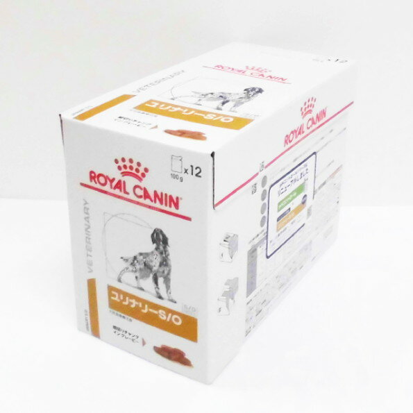 [あす楽対応]ロイヤルカナン犬用ユリナリー S/O パウチ 100g×12 パウチ　(動物用療法食)【ROYALCANIN、ロイヤルカナンユリナリーSO、phコントロールパウチリニューアル、】