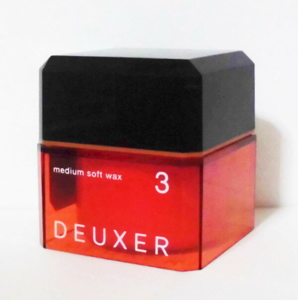 003　DEUXERナンバースリー デューサーワックス 3　80g【スタイリングWAX、ナンバ—スリー、デューサー、ミディアムソフトワックス】