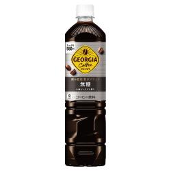 Rakuten - [送料無料]コカ・コーラジョージア 深み焙煎贅沢ブラック(無糖)　950ml PET×12本【コカコーラ、Coca-Cola、飲料水、GEORGIA、珈琲、コーヒー】
