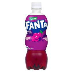 香檳酒 - [送料無料]コカ・コーラファンタグレープ PET 500ml×24本入り【コカコーラ、Coca-Cola、ファンタ、炭酸飲料】