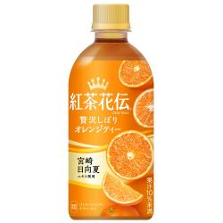 [送料無料]コカ・コーラ紅茶花伝クラフティー 贅沢しぼりオレンジティー 440ml×24本入【コカコーラ、Coca-Cola、飲料水、紅茶】