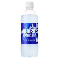 Rakuten - [送料無料]コカ・コーラAQUARIUS アクエリアス スパークリング490ml PET×24本入り【コカコーラ、Coca-Cola、飲料水、アクエリアス、スポーツ飲料】
