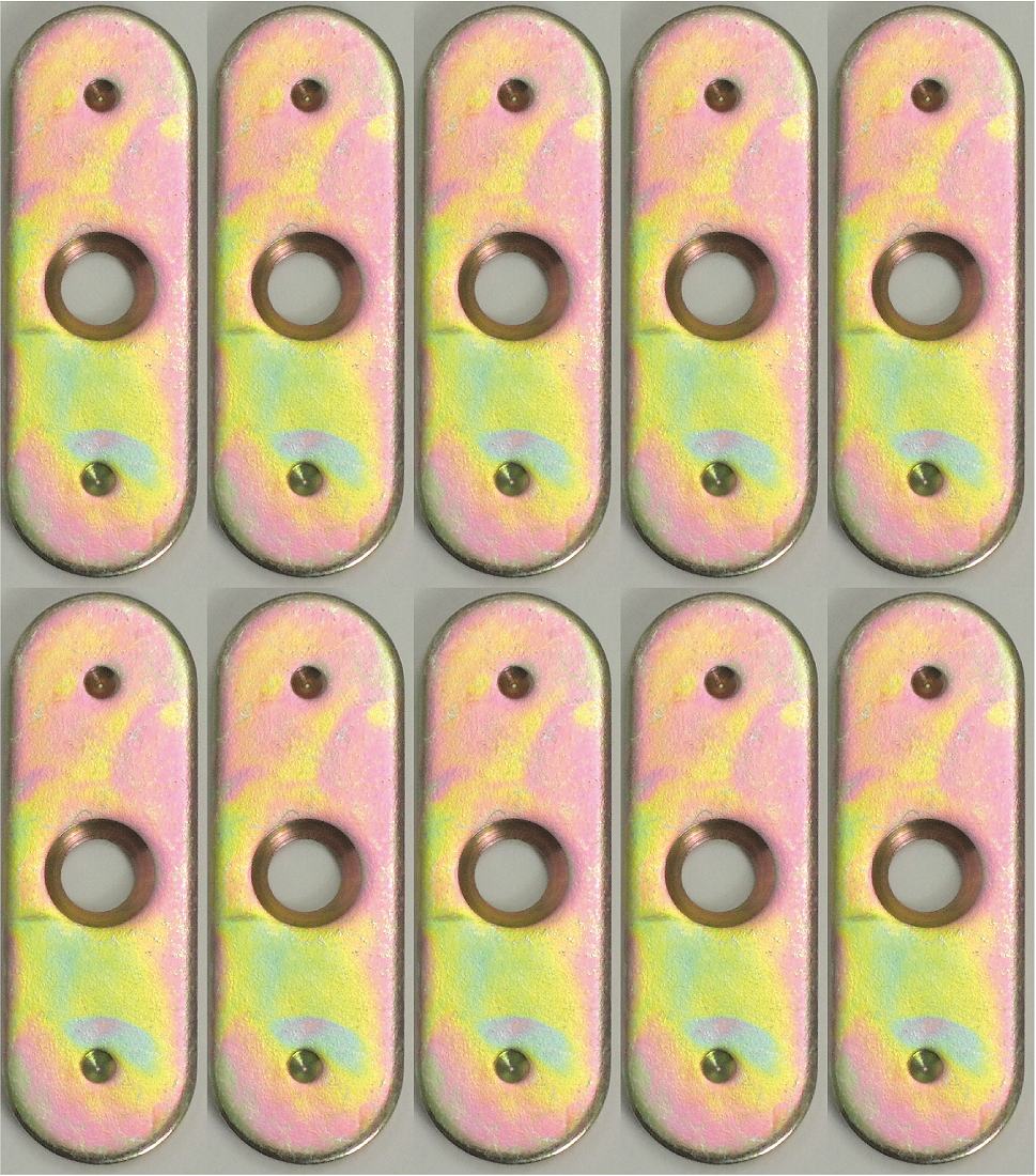 ベスト ストライクプレート 楕円 中 (10個入り) 17-53