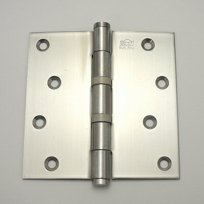 ベスト 110 ノイズレス蝶番 2.5×102×102ミリ ヘアライン #110-2-1