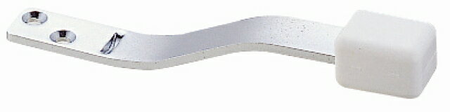 ベスト 417 上框戸当り クローム 白ゴム 95ミリ #417-95-4-2