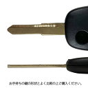 高品質ブランクキー マツダ キャロル HB36S 1穴 ワイヤレスボタン スペア キー カギ 鍵 割れ交換に 純正キー破損時に 合鍵 キーレス内蔵型 SUZUKI MATSUDA NISSAN 車対応 純正キー互換 キーレス キー ブランクキー 【M421】 3